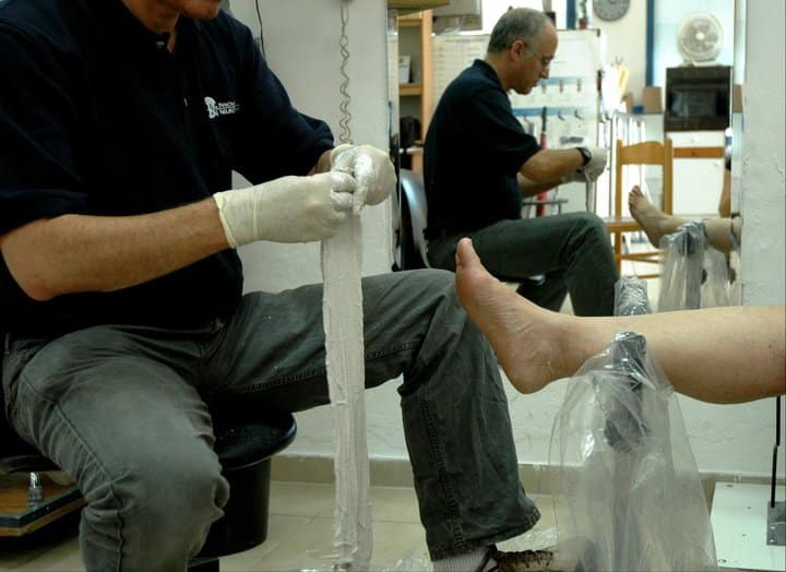 לקיחת מידות למדרסים