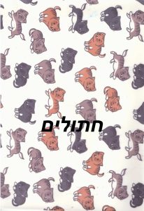 חתולים עם כיתוב