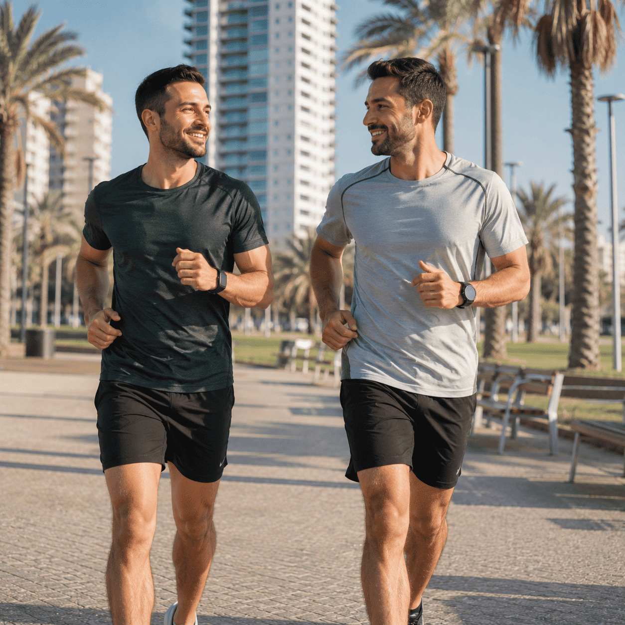 בצעו הליכות קצרות