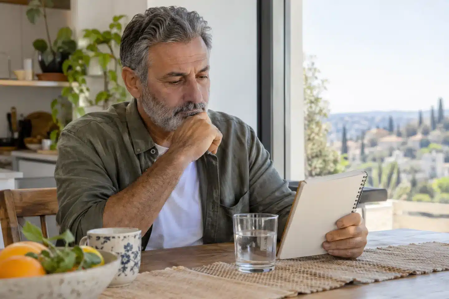 תיעוד שגרת השינה בשעות הבוקר — המחשה