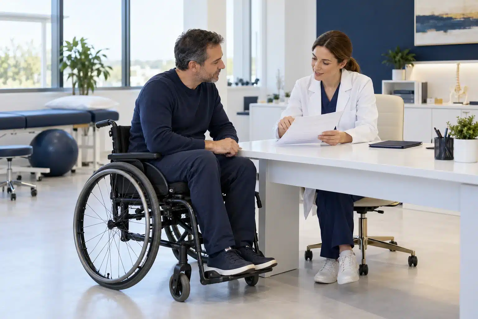 בירור מטרות והתאמה לפני טיפול בגירוי חשמלי